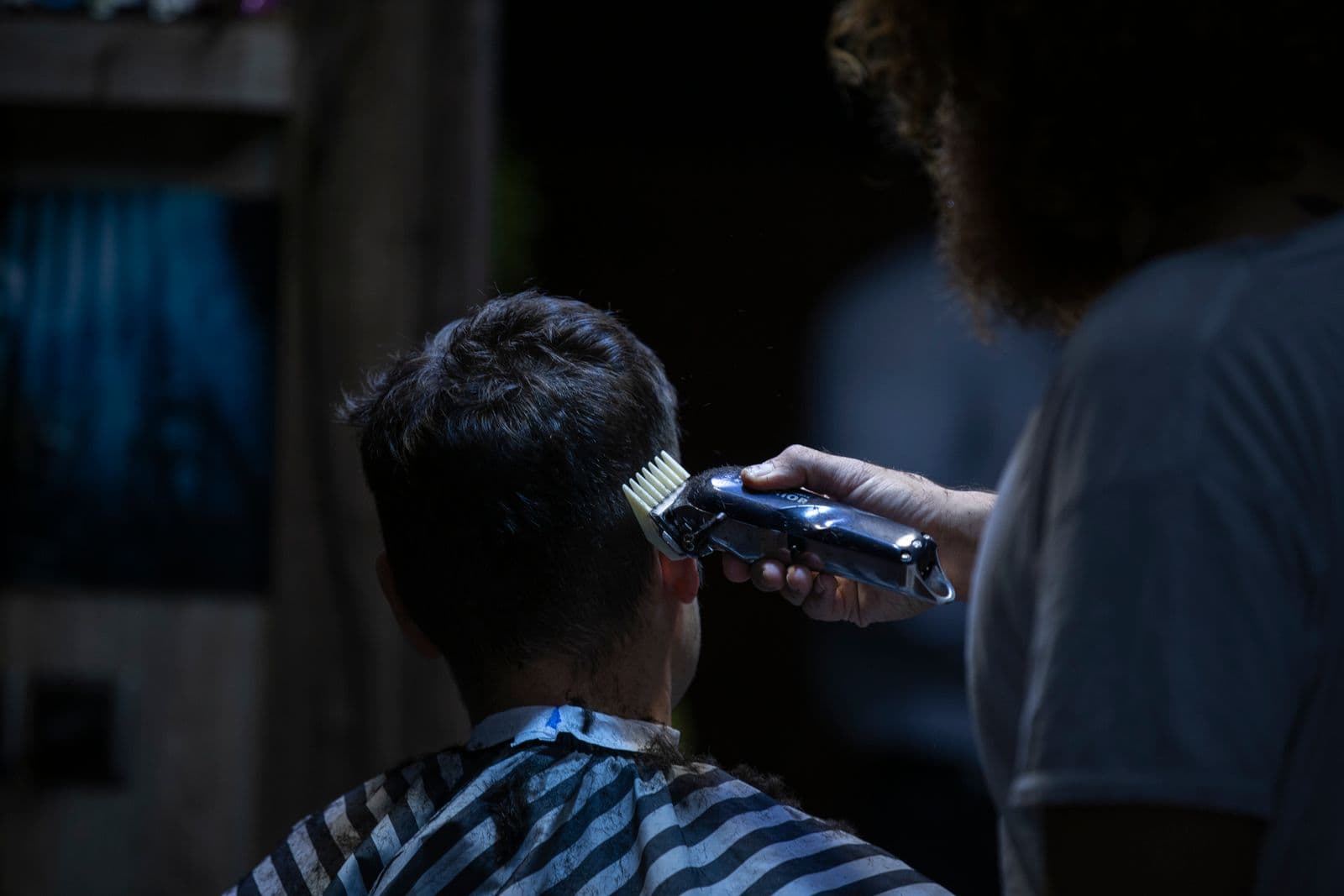 Finished mid fade, side profile