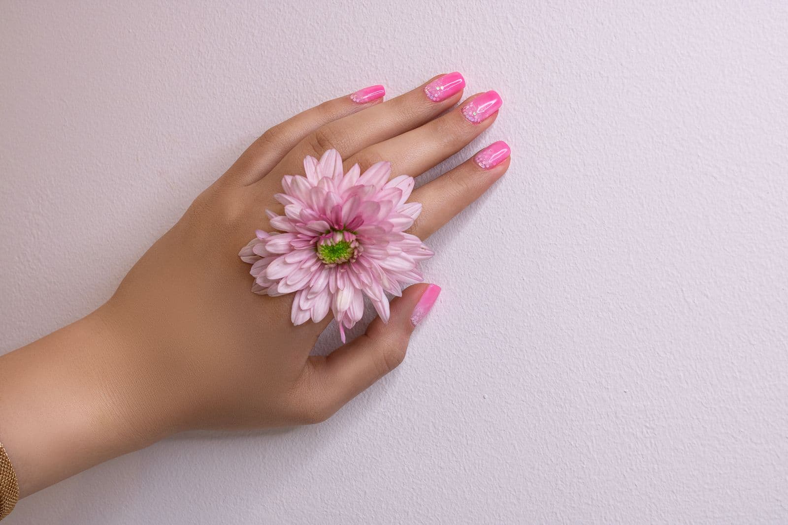 Sunset Ombré — Hand-blended warm gradient