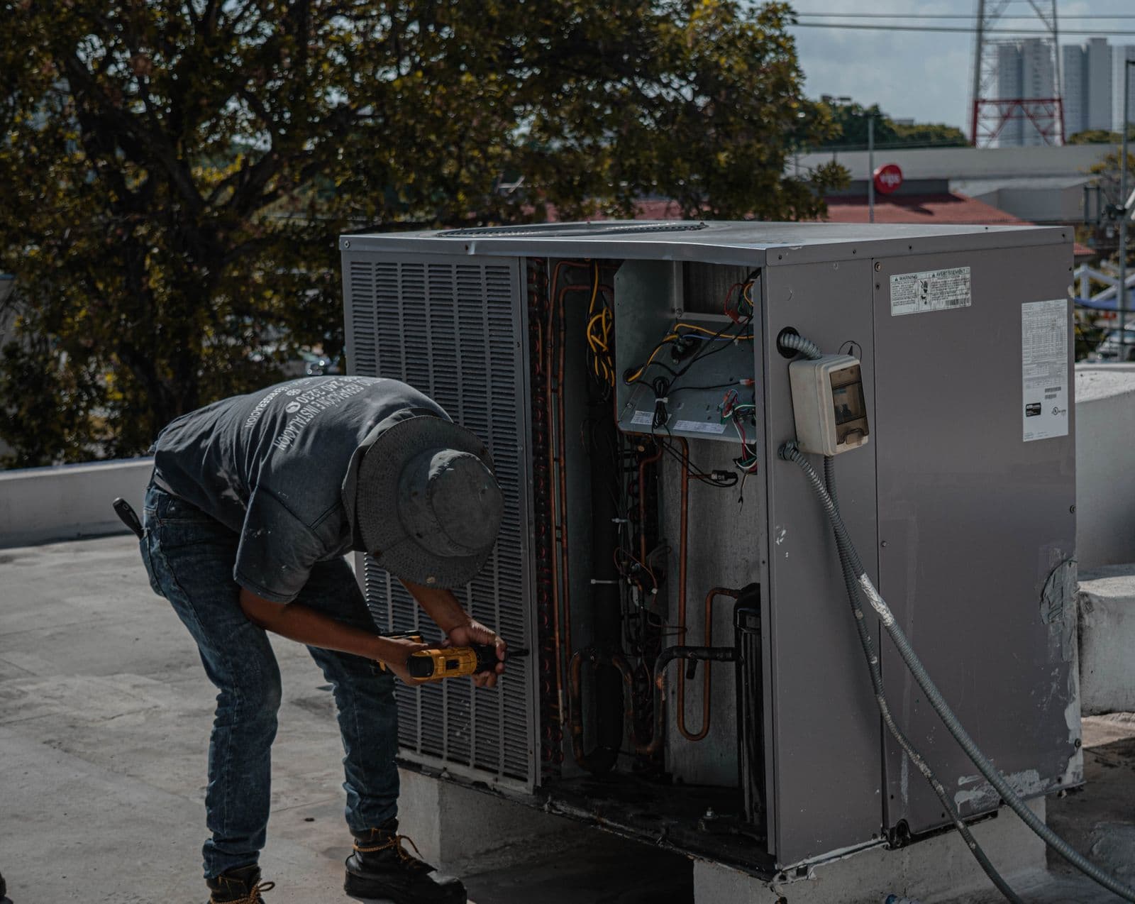 Rooftop system maintenance