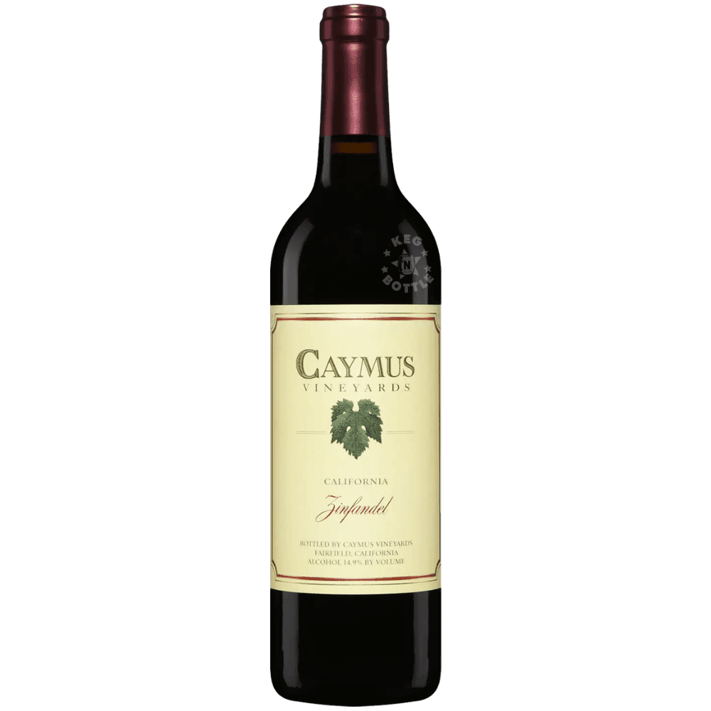 Bottle of Caymus California Zinfandel