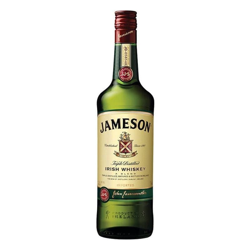 Bottle of Jameson Irish Whiskey