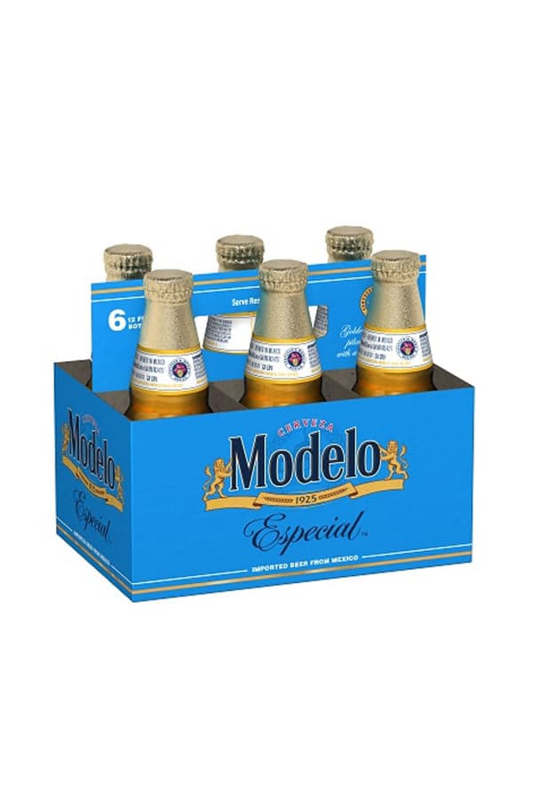 Bottle shot of Modelo Especial 6-Pack