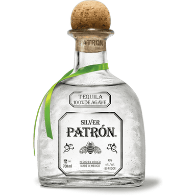 Bottle of Patrón Silver