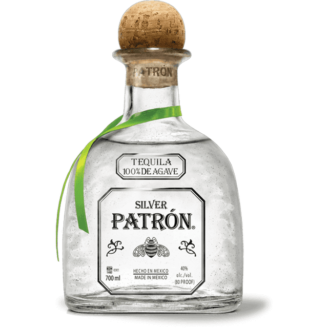 Bottle of Patrón Silver