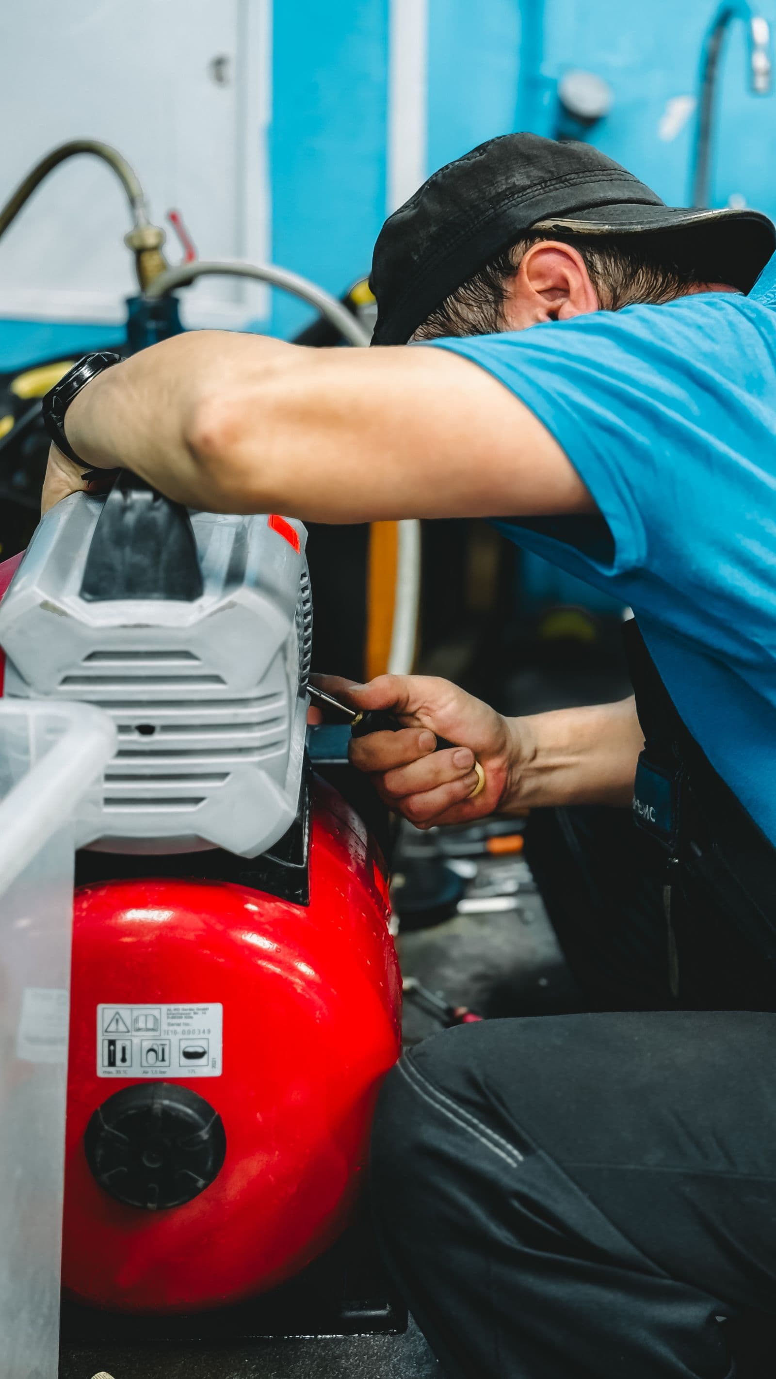 Expansion tank install