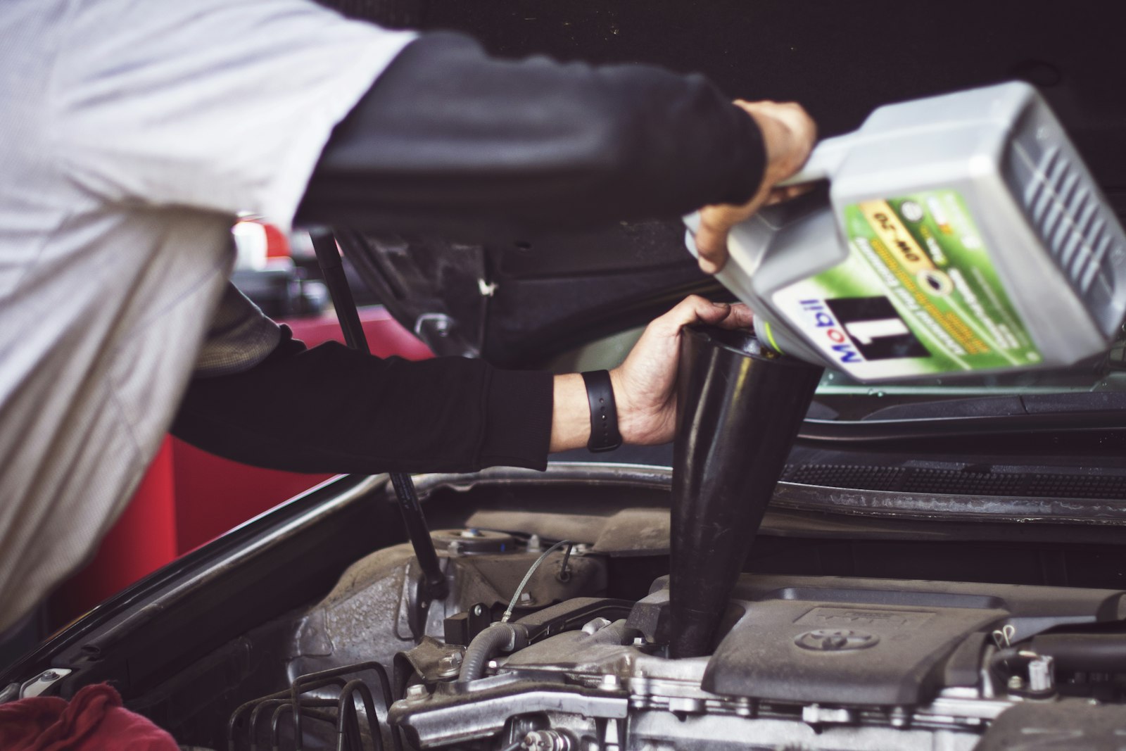Oil & Filter Change at Malone & Sons Garage